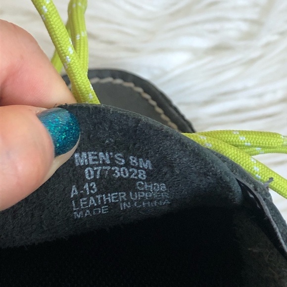 Sperry Top-Side Leather Neon Lace Boat Shoe - Picture 8 of 9